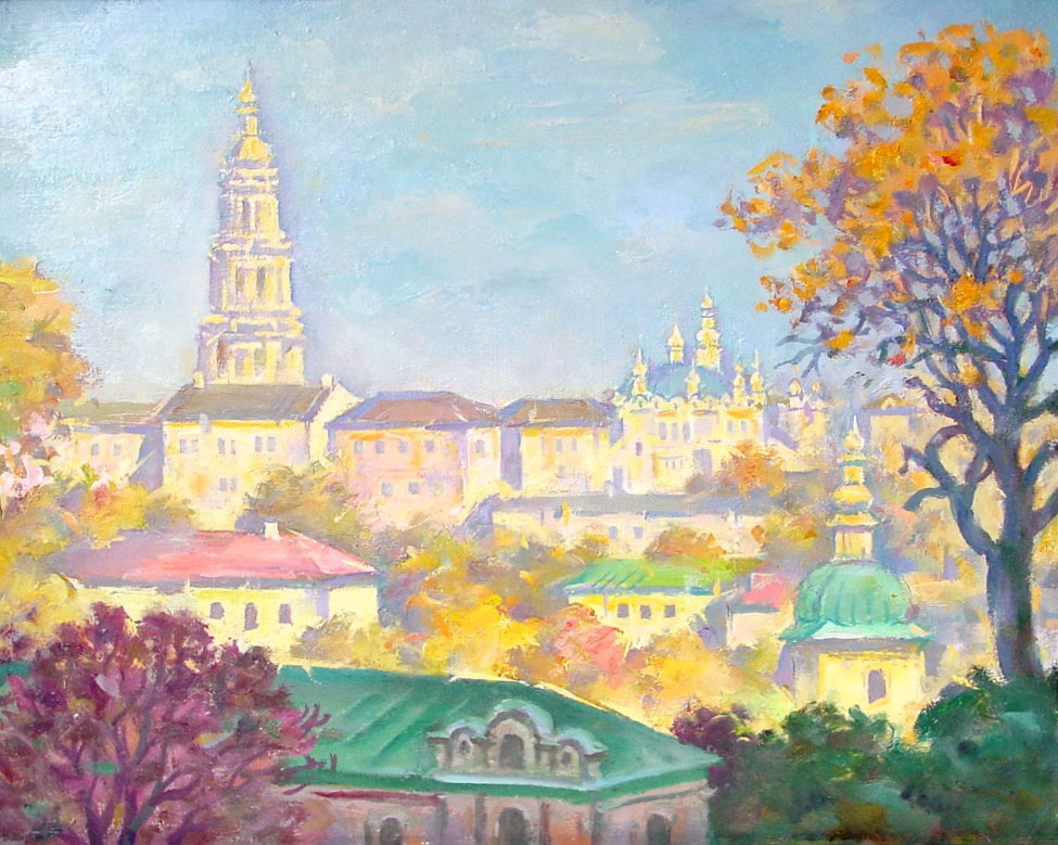«Лавра. Київ». 2004. Полотно, олія